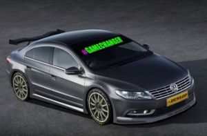 Artist’s impression of Team HARD’s VW Passat for next season. (Courtesy of btcc.net)