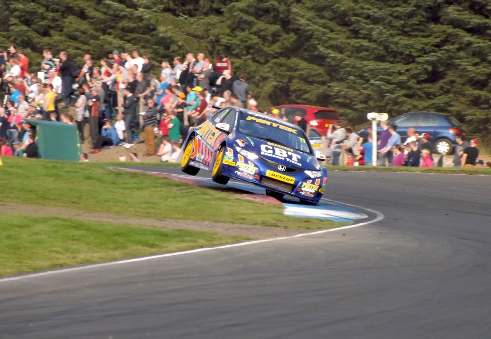 Andrew Jordan really was flying in race three.