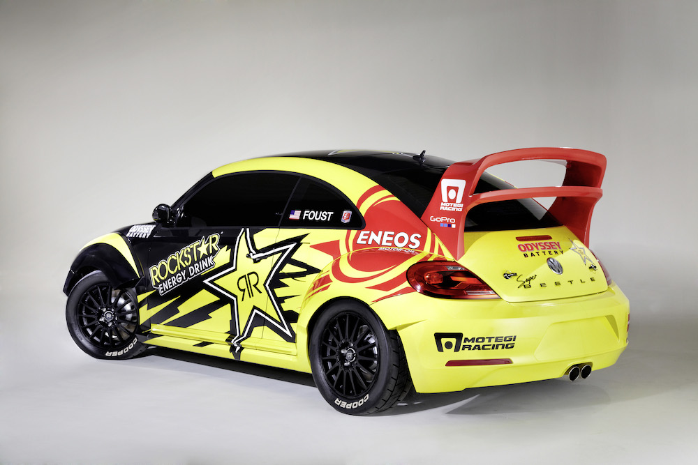 Der GRC Beetle des Volkswagen Andretti Rallycross Teams USA