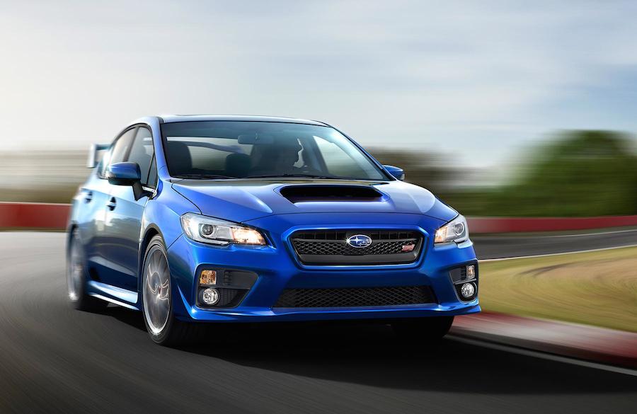See, almost identical to regular WRX STI road car.