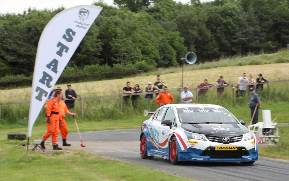 Ingram attacks the hill [Photo credit BARC / Leon Wall] 