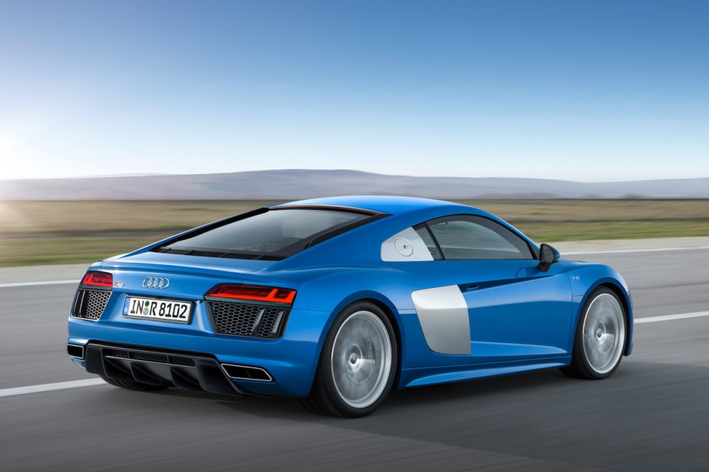 2015 New Audi R8 V10 Rear 