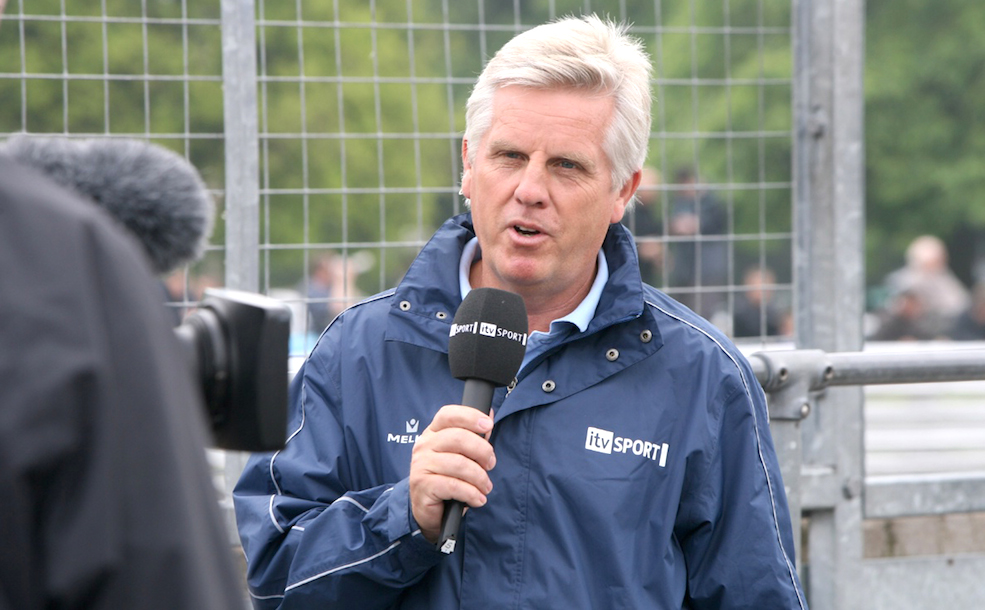 Let's get this straight, we're not blaming him How could we? The man, the legend, Steve Rider. 