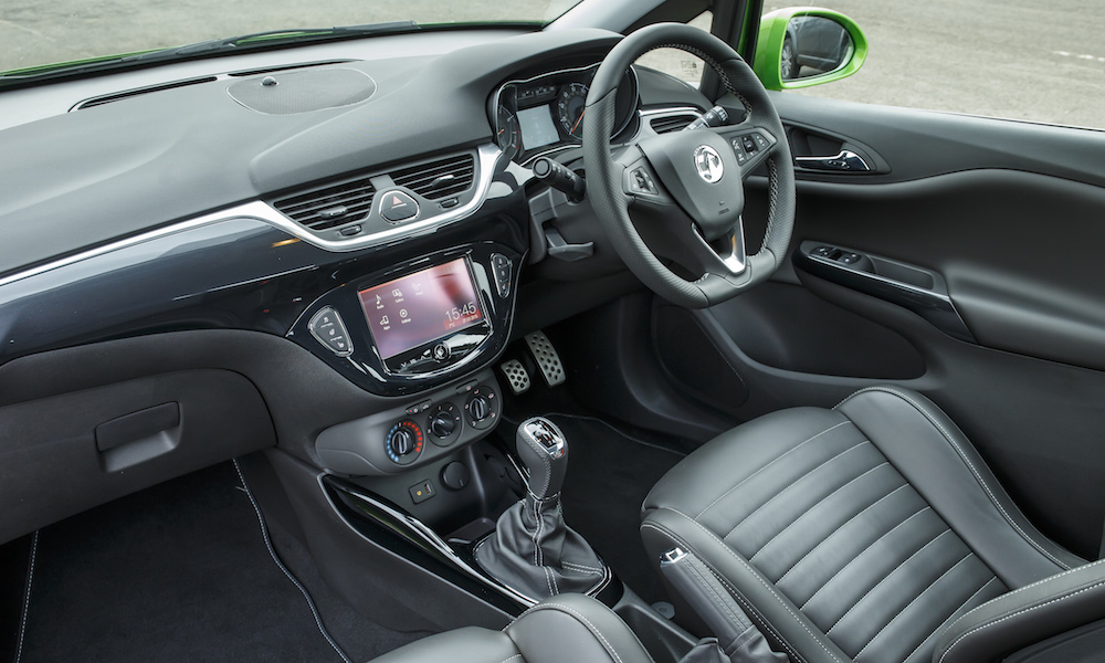 2015 Vauxhall Corsa VXR Interior 001