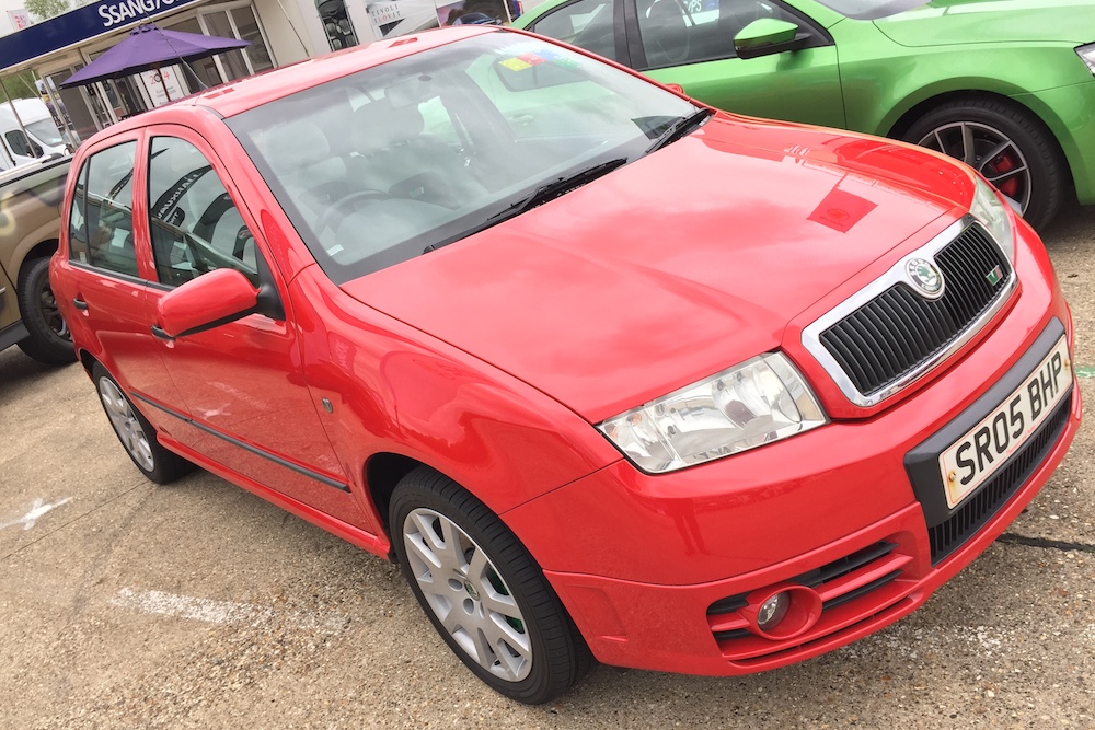 2005 Skoda Fabia vRS