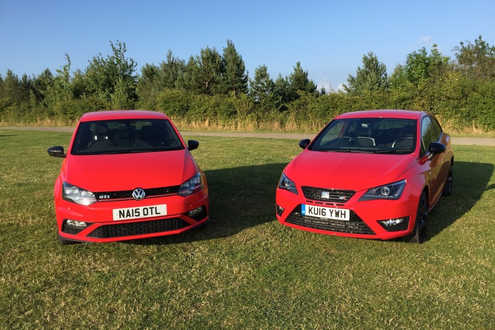 SEAT Ibiza Cupra vs VW Polo GTI