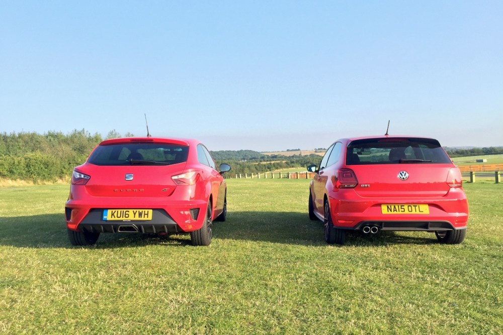 SEAT Ibiza Cupra vs VW Polo GTI