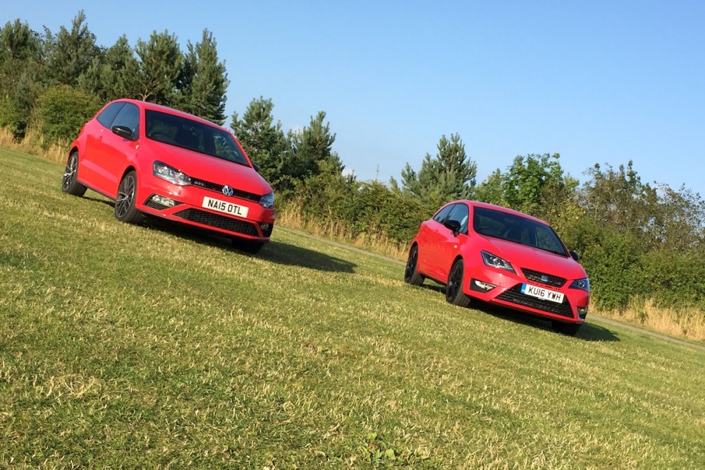 SEAT Ibiza Cupra vs VW Polo GTI