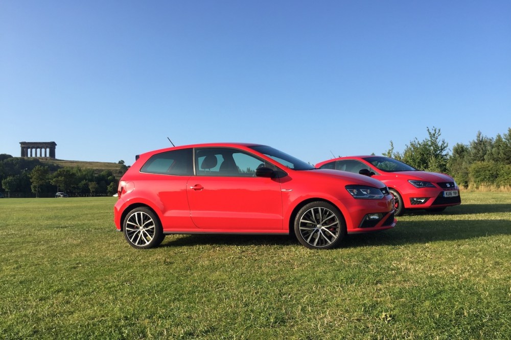 SEAT Ibiza Cupra vs VW Polo GTI