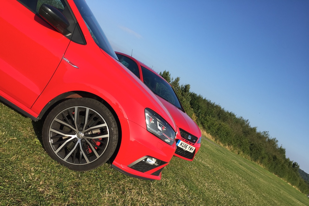 SEAT Ibiza Cupra vs VW Polo GTI