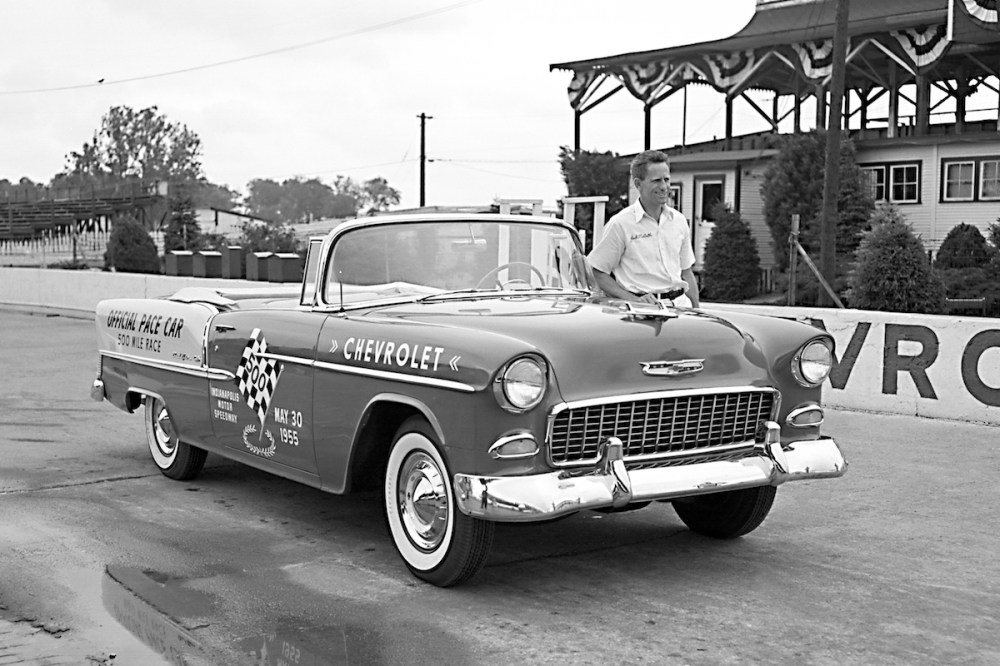 1955 Chevrolet Bel Air Convertible Indianapolis 500 Pace Car (C) Chevrolet