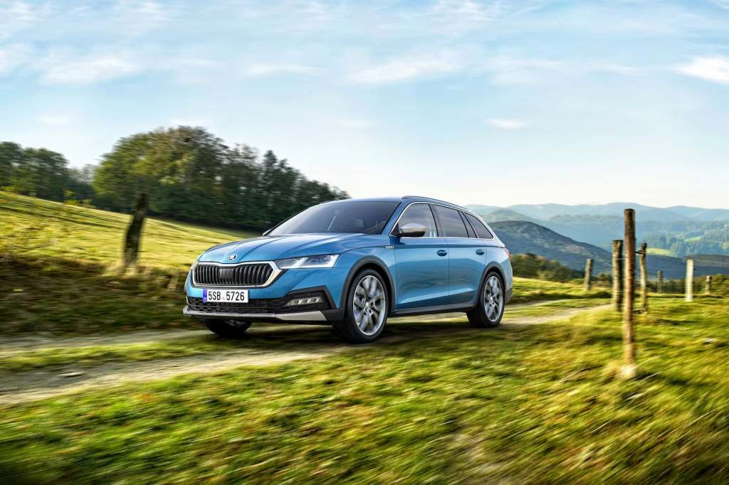 2021 Skoda Octavia Scout not for UK