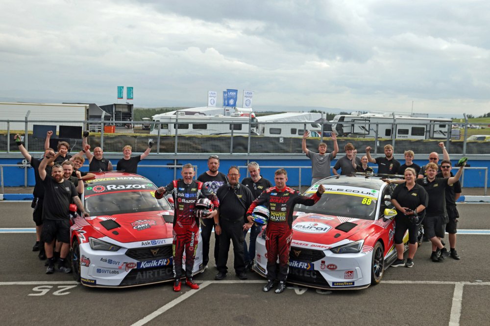 BTCC 2025 Knockhill Highlights